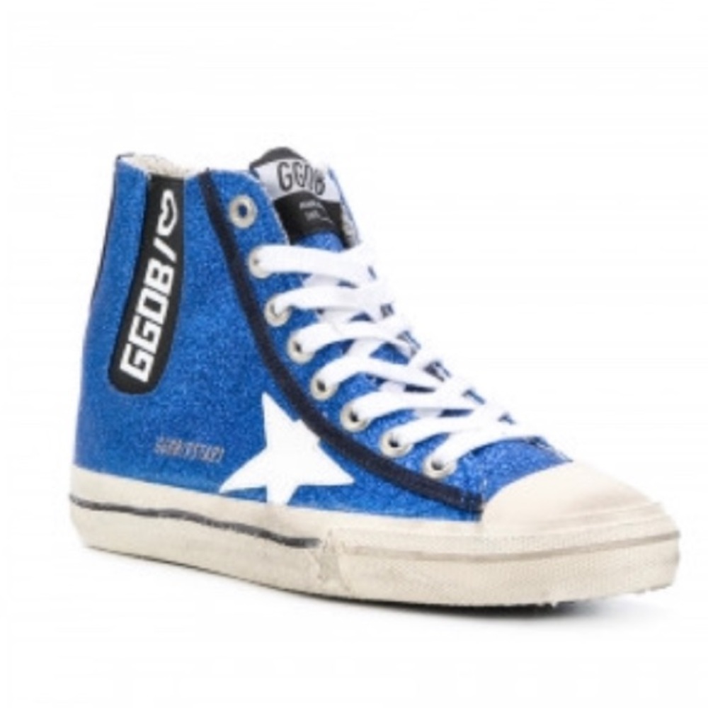 Golden goose hightops(7 1/2)
